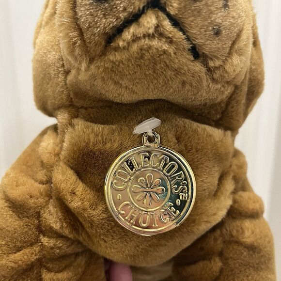 Dan Dee Collector's Choice Bulldog Plush 10” Stuffed Animal Brown Dog - Picture 11 of 11